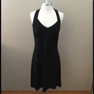 Banana Republic Black Halter Dress